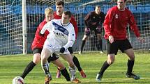 Kladno přenechalo důležité body Měcholupům // SK Kladno -SK Horní Měcholupy 1:3 (0:2) , utkání 14.k. CFL. ligy 2012/13, hráno 10.11.2012