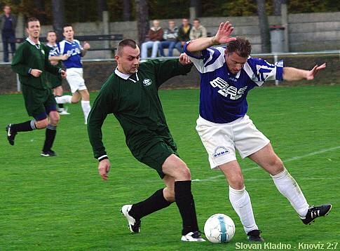 Slovan Kladno - Knovíz 2:7 (0:3) 