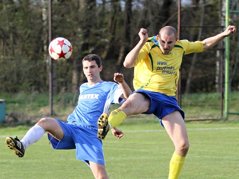 SK Doksy - Sokol Braškov 4:3 (2:2), utkání I.B, tř. 2011/12, hráno 21.4.2012