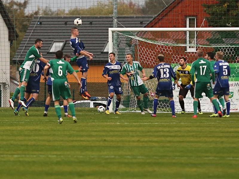 Sokol Hostouň - SK Kladno 1:3, Divize B, 8. 10. 2017