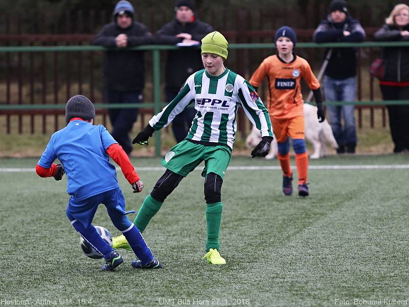 Hostouň - Aritma U11 / Zimní liga Motorlet 2017-18 / kat. Starší přípravka