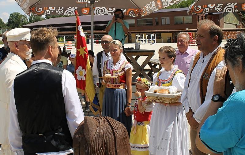 Slánský okruh 2018 navštívil v rámci oslav 100. výročí založení Československa i prezident T.G. Masaryk