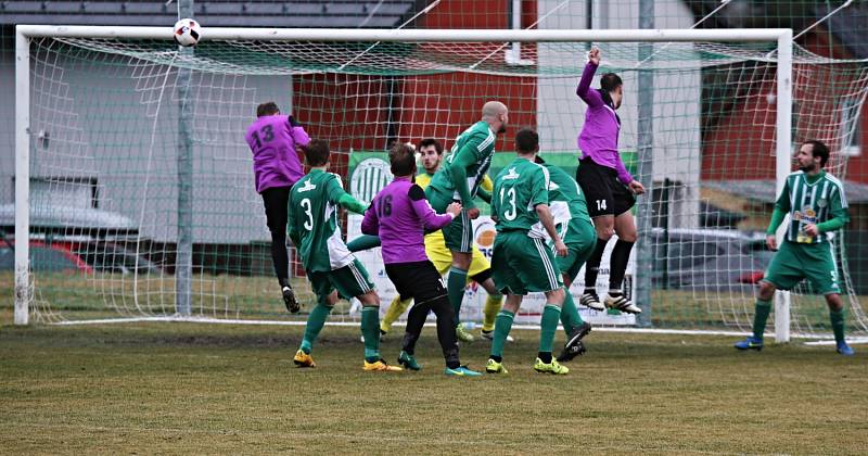 Sokol Hostouň - Tatran Rakovník 0:1, Divize B, 19. 3. 2017