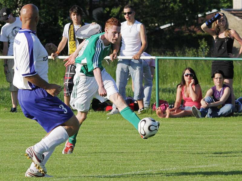 Sokol Hostouň - Sokol Tuchoměřice 3:1 , utkání I.B, tř.sk.B, 2009/10, hráno 6.6.2010 - 24.k.