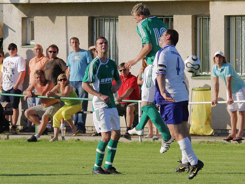 Sokol Hostouň - Sokol Tuchoměřice 3:1 , utkání I.B, tř.sk.B, 2009/10, hráno 6.6.2010 - 24.k.