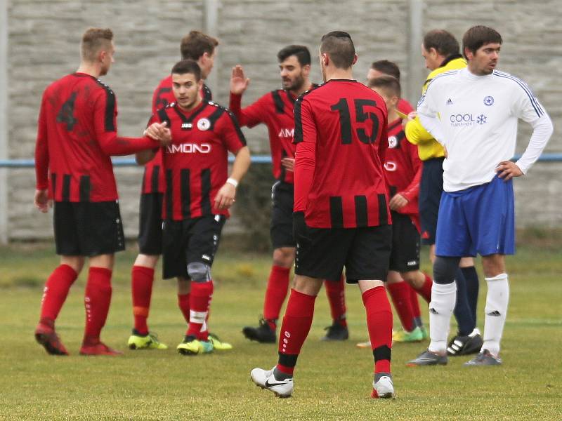 SK Velké Přítočno - Baník Švermov 6:3 (6:3), OP Kladno, 3. 11. 2018