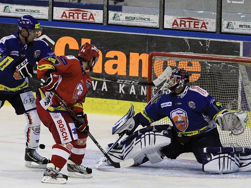 Úvodní přípravné utkání nové sezóny kladenští hokejisté zvládli. // Kladno - Č. Budějovice 4:1, přípravné utkání 2. 8. 2011