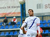 Kapitán Jan Procházka //  SK Kladno - Slovan Varnsdorf 1:0 (1:0) , utkání 10.k. 2. ligy 2010/11, hráno 3.10.2010