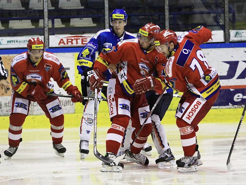 Úvodní přípravné utkání nové sezóny kladenští hokejisté zvládli. // Kladno - Č. Budějovice 4:1, přípravné utkání 2. 8. 2011