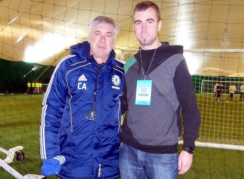 Filip Toncar Carlo Ancelotti. 