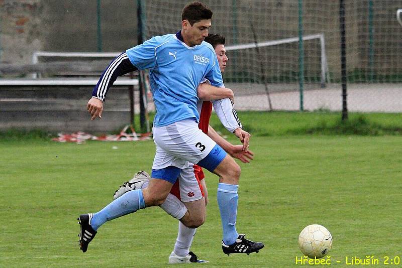 Hřebeč - Libušín 2:0, OP - 21.k., 15. 5. 2010