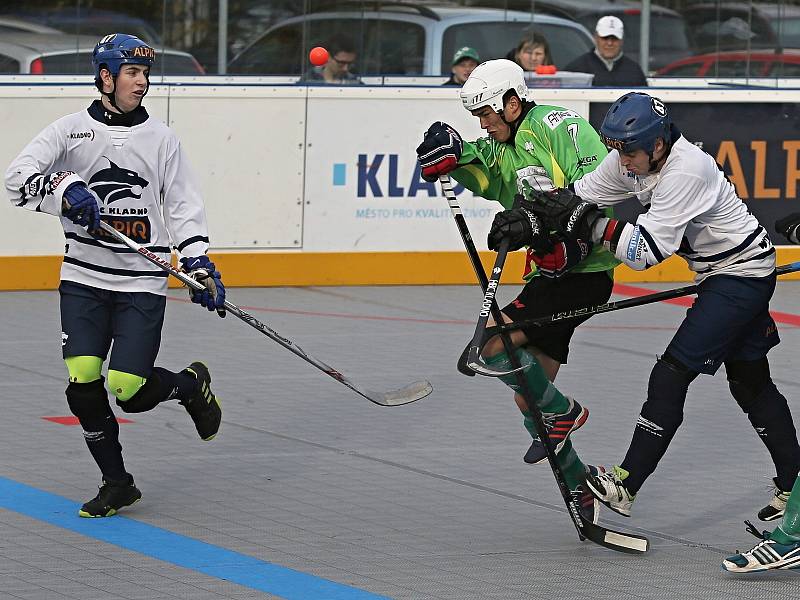 HBC ALPIQ Kladno — SK Sudoměřice 4:0, Extraliga hokejbalu , 4. 11. 2017