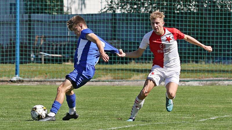 SK Kladno - SK Slavia Praha - fotbal mládež B 0:3 (0:1), ČLD U19, 7. 8. 2022