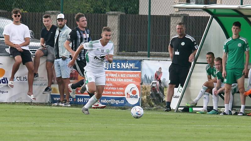 Sokol Hostouň - SK Dynamo Č. Budějovice B 1:2 (1:0), ČFL 13. 8. 2022