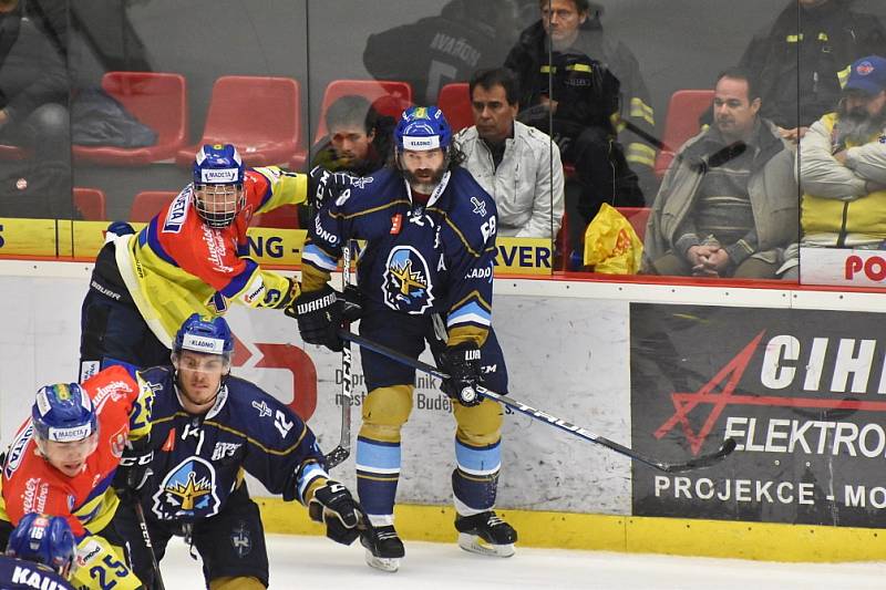 Kladno vyhrálo v Českých Budějovicích 4:2 a slaví návrat do extraligy.