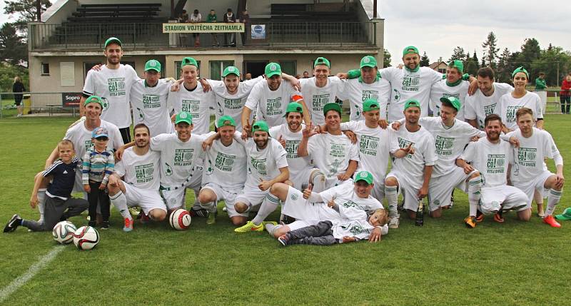 Sokol Hostouň - Lev Union Beroun 5:1, Ondrášovka KP,12. 6. 2016 (Hostouň postupuje do divize!) 