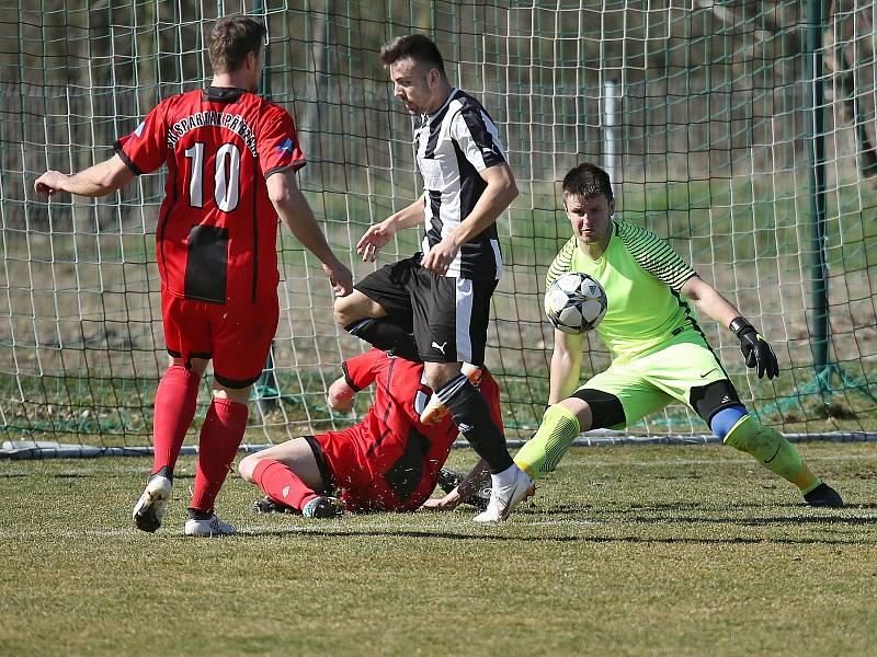 TJ SK Hřebeč - SK SPARTAK Příbram 3:1 (2:0), KP, 23.3.2019