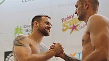 Galavečer bojových sportů v MMA, K1 a BOXu proběhne 25.června 2020 na Kladně. O den dříve se konalo oficiální vážení borců.