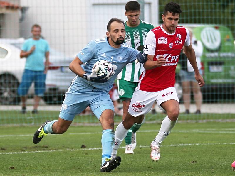 Sokol Hostouň - FK Pardubice 0:1 prodl., MOL CUP, 25. 8. 2021