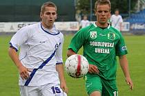 Jiří Kabele a Jakub Blažek // SK Kladno - Banik Sokolov 3:3 (2:0)  , utkání 29.k. 2. ligy 2010/11, hráno 4.6.2011