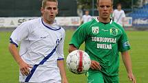 Jiří Kabele a Jakub Blažek // SK Kladno - Banik Sokolov 3:3 (2:0)  , utkání 29.k. 2. ligy 2010/11, hráno 4.6.2011