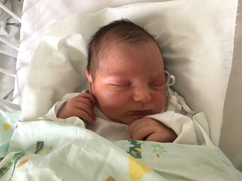 SEBASTIÁN MŰLLER, DŘETOVICE. Narodil se 19. ledna 2019. Po porodu vážil 3,48 kg a měřil 50 cm. Rodiče jsou Lucie Műllerová a Lukáš Műller. (porodnice Kladno)