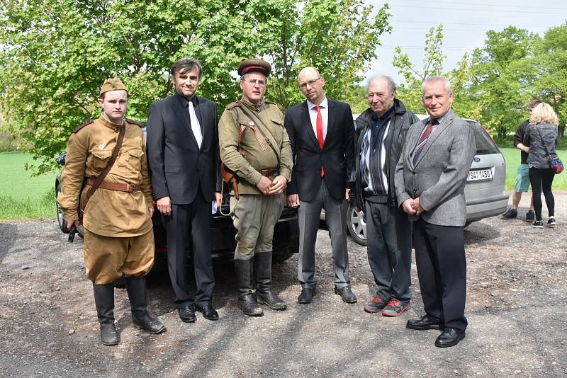 Rekonstrukce bojů z konce II. světové války. Rudá armáda opět osvobodila Brandýsek, k vidění byly téměř dvě stovky vojáků.