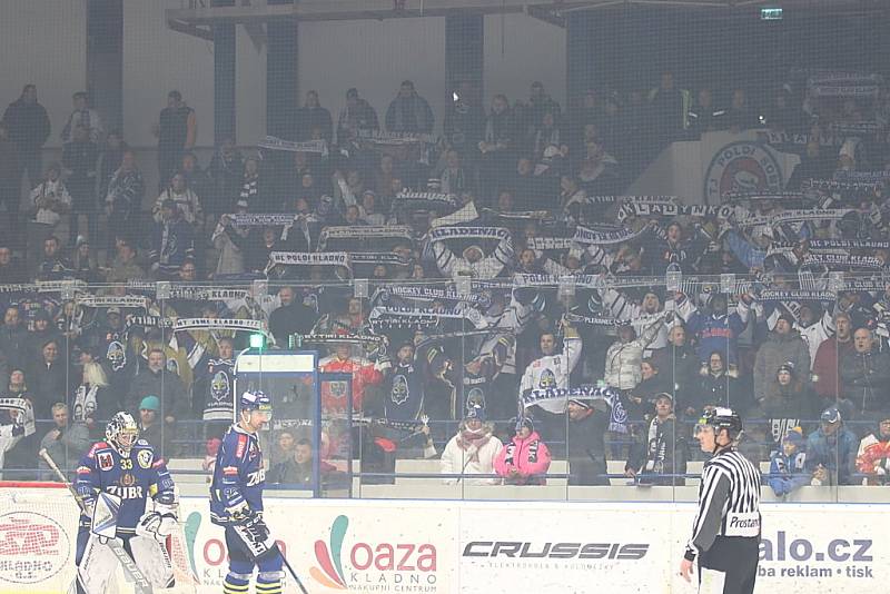 Kladno - Přerov, vánoční zápas zvládli Rytíři po velkém obratu na 5:2.