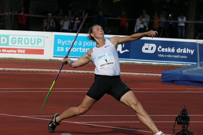 Atletický mítink Spolu na startu v Kladně. Hlavní hvězda mítinku Bára Špotáková