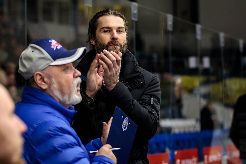 Kladno přehrálo v baráži Jihlavu 3:1. Jaromír Jágr se radoval právem.