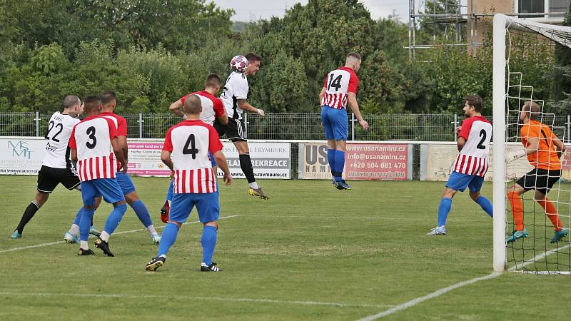 SK Hřebeč - ČLU Beroun 5:1 (2:1), KP, 13. 8. 2022