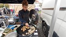 Masarykovo náměstí ve Slaném provoněl 4. ročník Food festivalu s podtitulem Slaný na talíři.