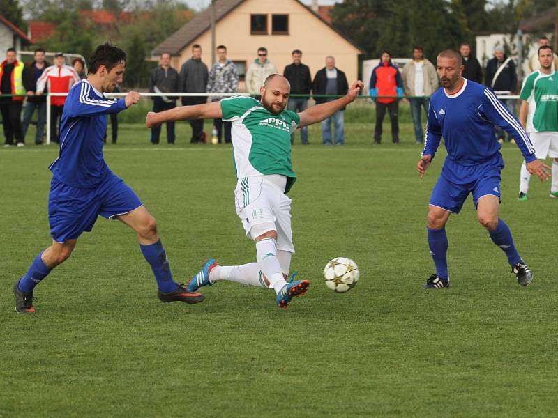 Sokol Hostouň - SK Hvozdnice 1:1, I.A. tř., 4.5.2014