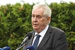 Hlavní projev přednesl prezident České republiky Miloš Zeman // Pietní vzpomínka k 74. výročí vyhlazení obce Lidice se konala 11. června 2016