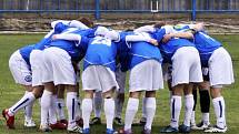 Rituál kladenských hráčů // SK Kladno a.s. - Sparta Praha B a.s. 0:0 (0:0), 2. kolo Gambrinus ligy 2009/10, hráno 20.3.2011