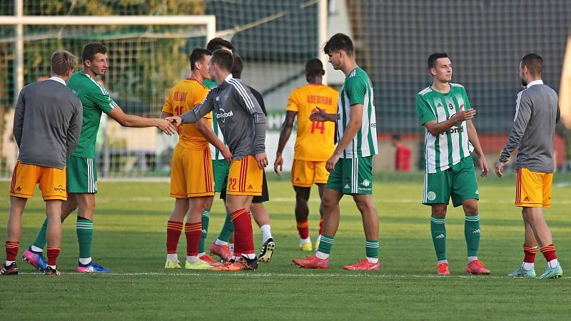 Sokol Hostouň - FK DUKLA Praha 0:3 (0:1), 1. kolo 24. 8. 2022