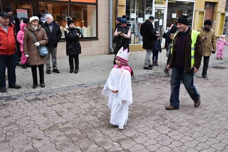 Tříkrálový průvod prošel Kladnem.