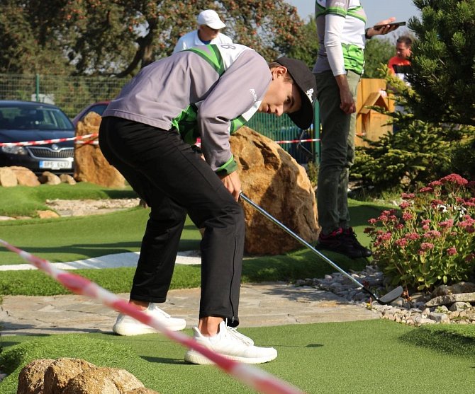 Šestnáctiletý Matěj Vlček vyhlíží další sezonu adventure golfu.