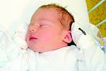 Matěj Tábořík, Opočno u Loun. Narodil se 2. ledna 2013. Váha 3,44 kg, míra 49 cm. Rodiče jsou Alena a Ondřej Táboříkovi (porodnice Slaný).