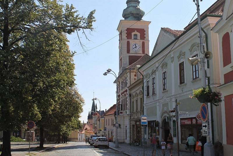 Slaňáci se mohou až do konce září vyjadřovat k budoucí podobě Masarykova náměstí.