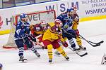 Kladno - Jihlava, čtvrtý zápas play off, hosté vítězí v prodloužení.