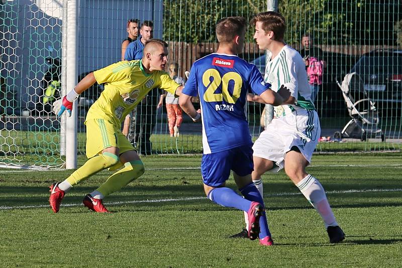 Sokol Hostouň - FC Vysočina Jihlava 1:6 (1:4), MOL CUP , 4. 9. 2019