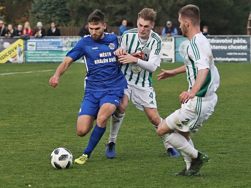 Sokol Hostouň - FK Kralův Dvůr 2:1, FORTUNA:ČFL, 20. 10. 2019