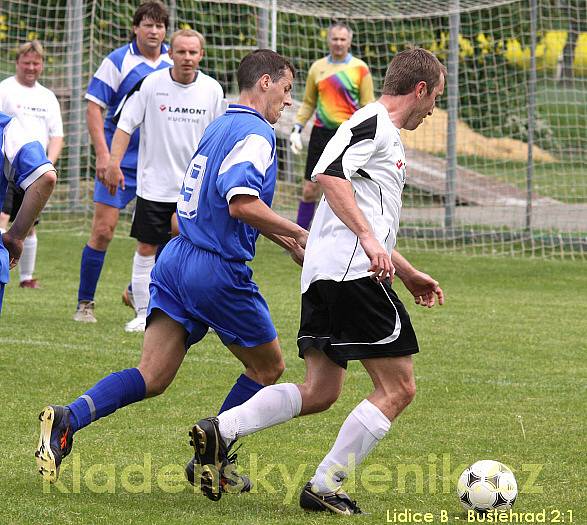 Lidice B - Buštěhrad 2:1 (1:0), IV.tř., hráno 10.5.2009