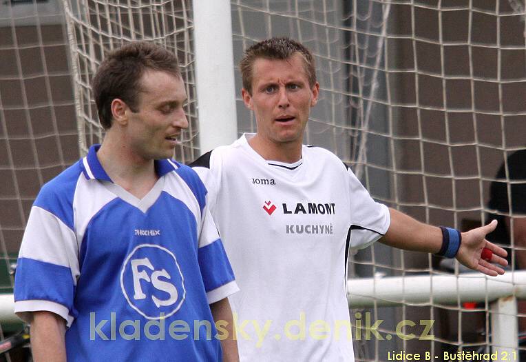 Lidice B - Buštěhrad 2:1 (1:0), IV.tř., hráno 10.5.2009