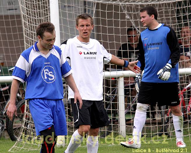 Lidice B - Buštěhrad 2:1 (1:0), IV.tř., hráno 10.5.2009