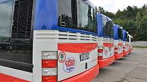 Nové autobusy na ekologícký pohon  - zemní plyn nakoupila kladenská ČSAD MHD.