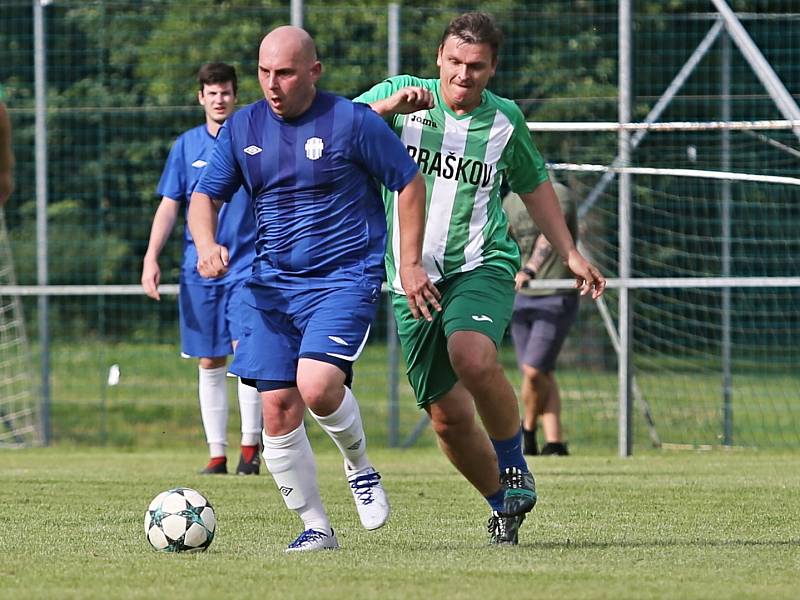 Braškov - Lány 2:3 pk, finále turnaje u příležitosti 700 let obce Družec / 19. 7. 2020