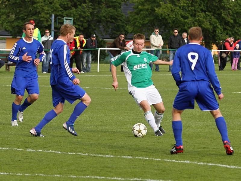 Sokol Hostouň - SK Hvozdnice 1:1, I.A. tř., 4.5.2014