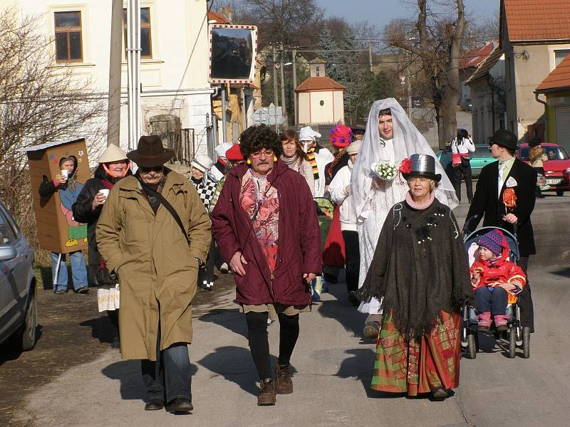 Masopustní veselí se konalo v sobotu v Makotřasech.